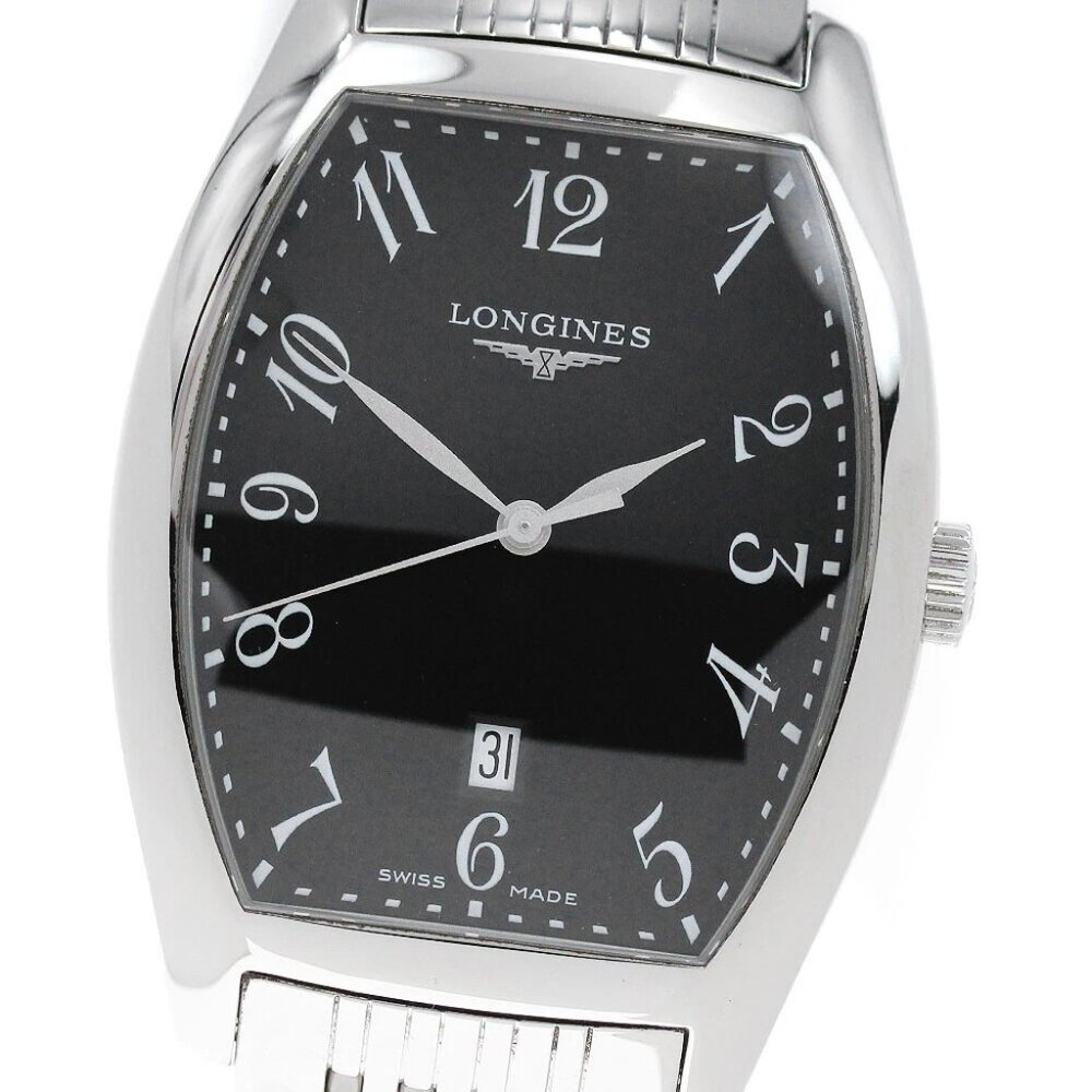LONGINES Evidenza Date black Dial Quartz Men's Watch_847354